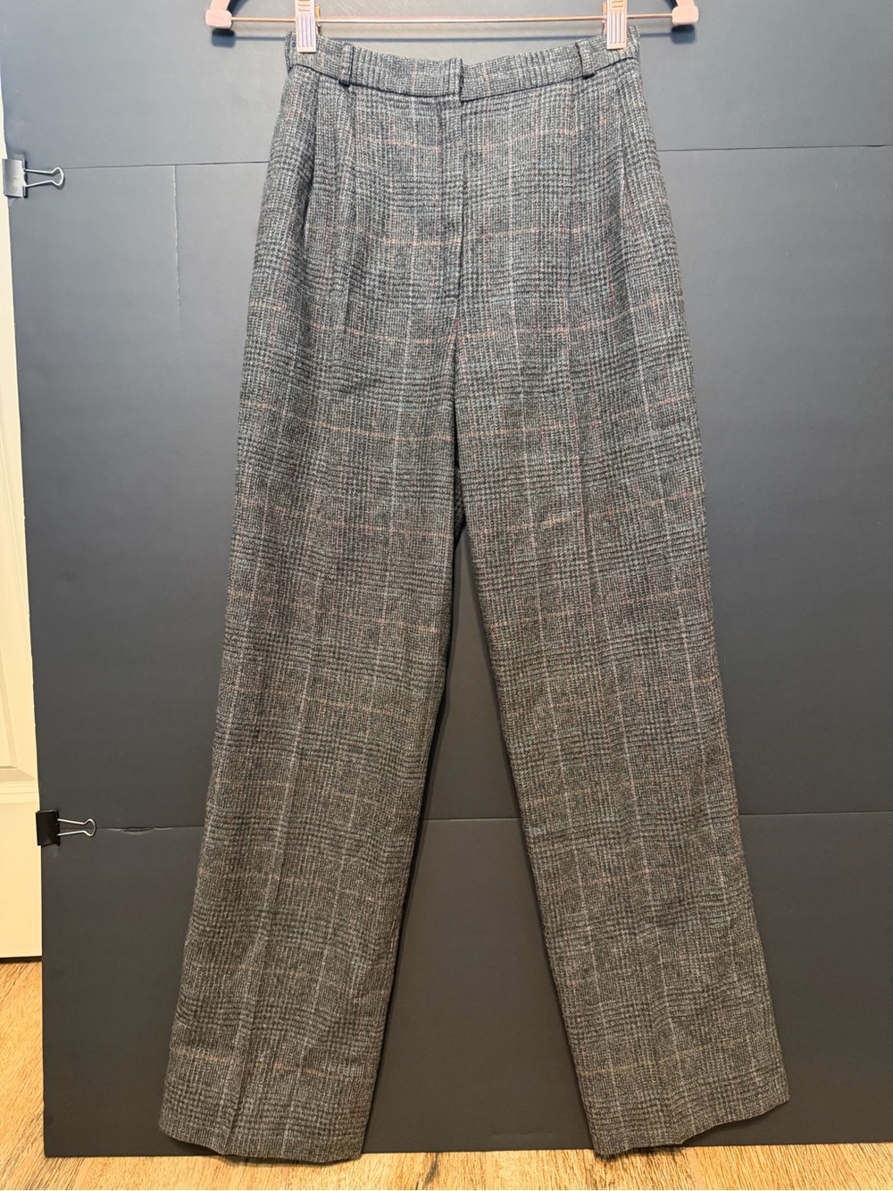 JH Collectibles Gray Wool Blend Trousers